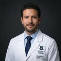 Dr. Navarro, anterior segment ophthalmologist at Adeu.now Barcelona